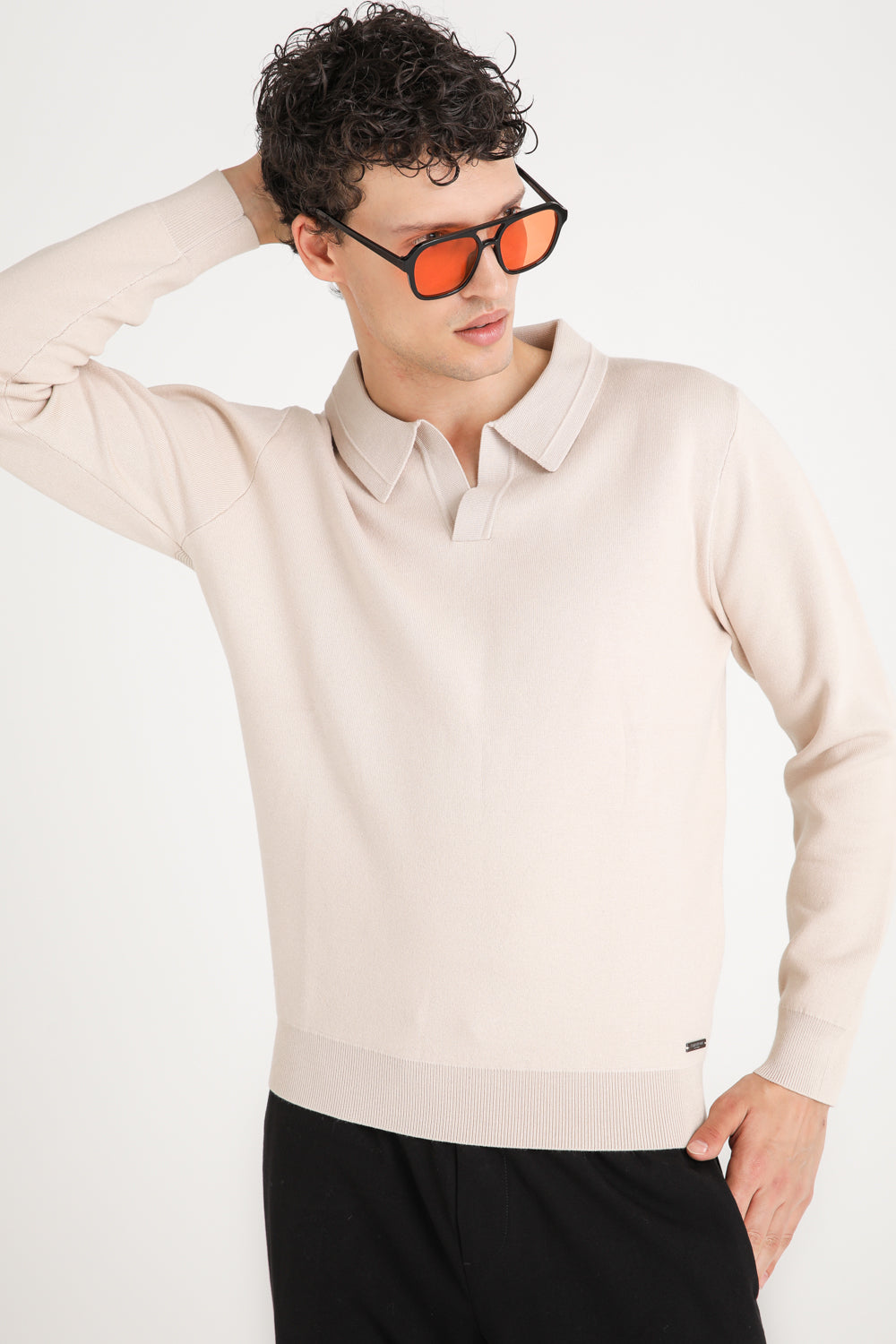 Polo Knit Sweater