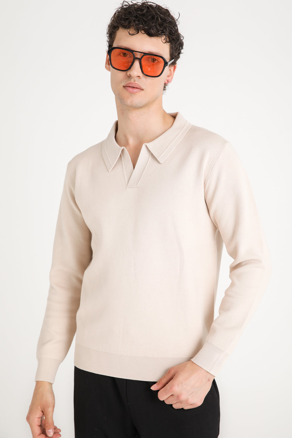 Polo Knit Sweater