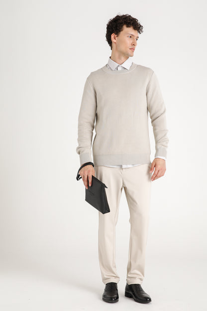 Cotton Logo Sweater