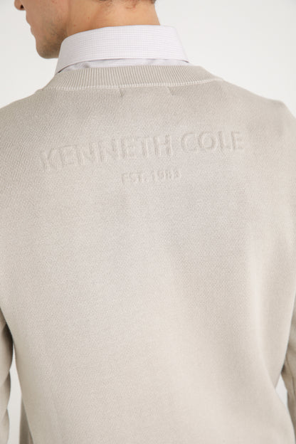 Cotton Logo Sweater