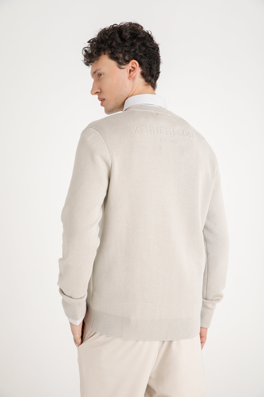 Cotton Logo Sweater