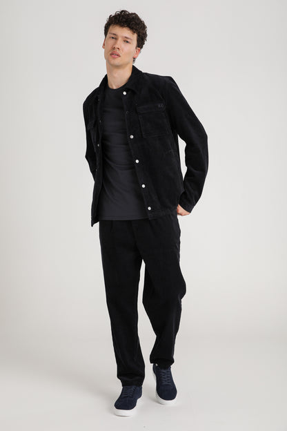 Cotton Snap Button Jacket
