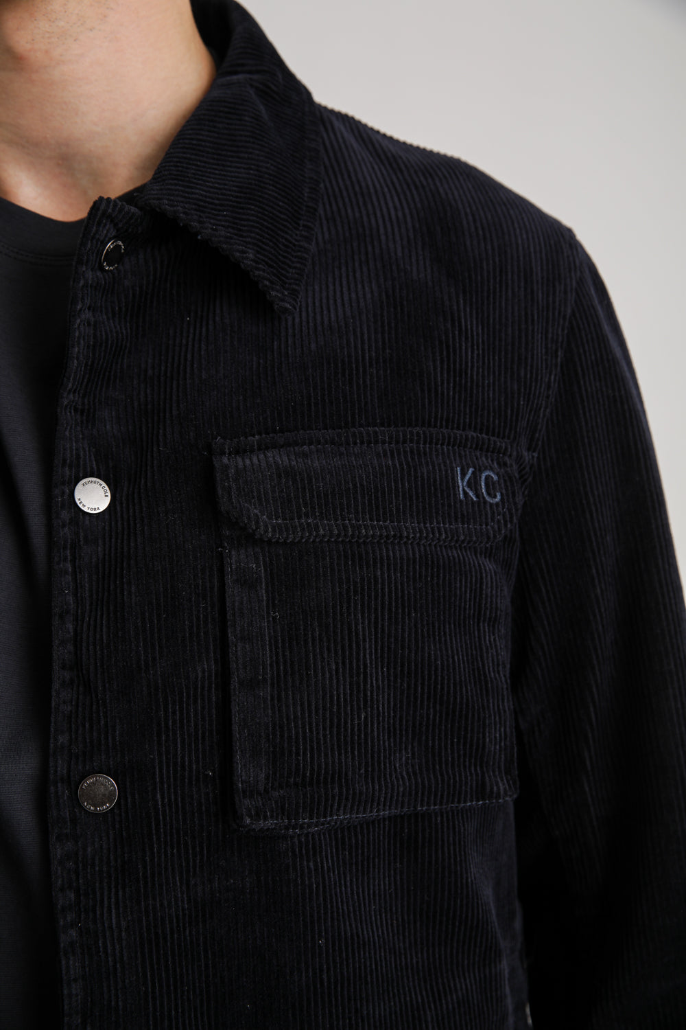 Cotton Snap Button Jacket
