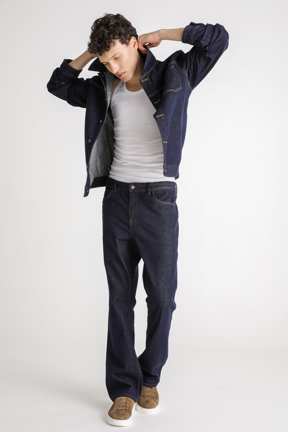 Cotton Straight Fit Jeans