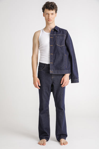 Cotton Straight Fit Jeans