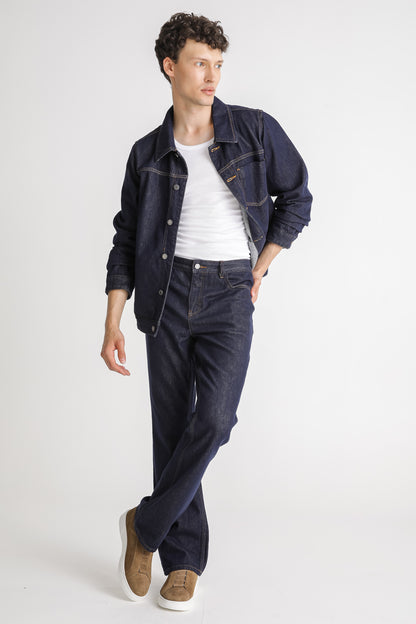 Cotton Straight Fit Jeans