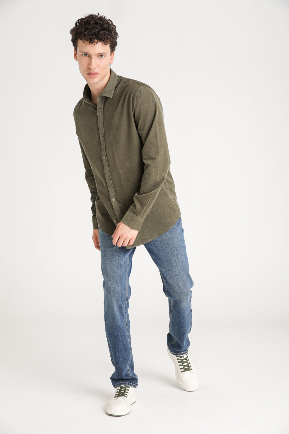 Cotton Button Down Shirt