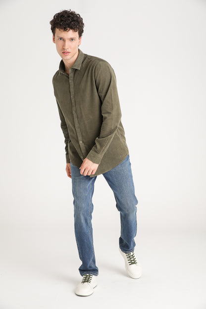 Cotton Button Down Shirt