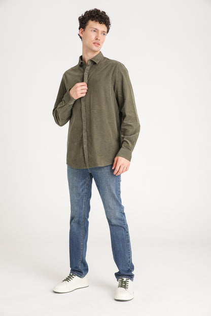 Cotton Button Down Shirt
