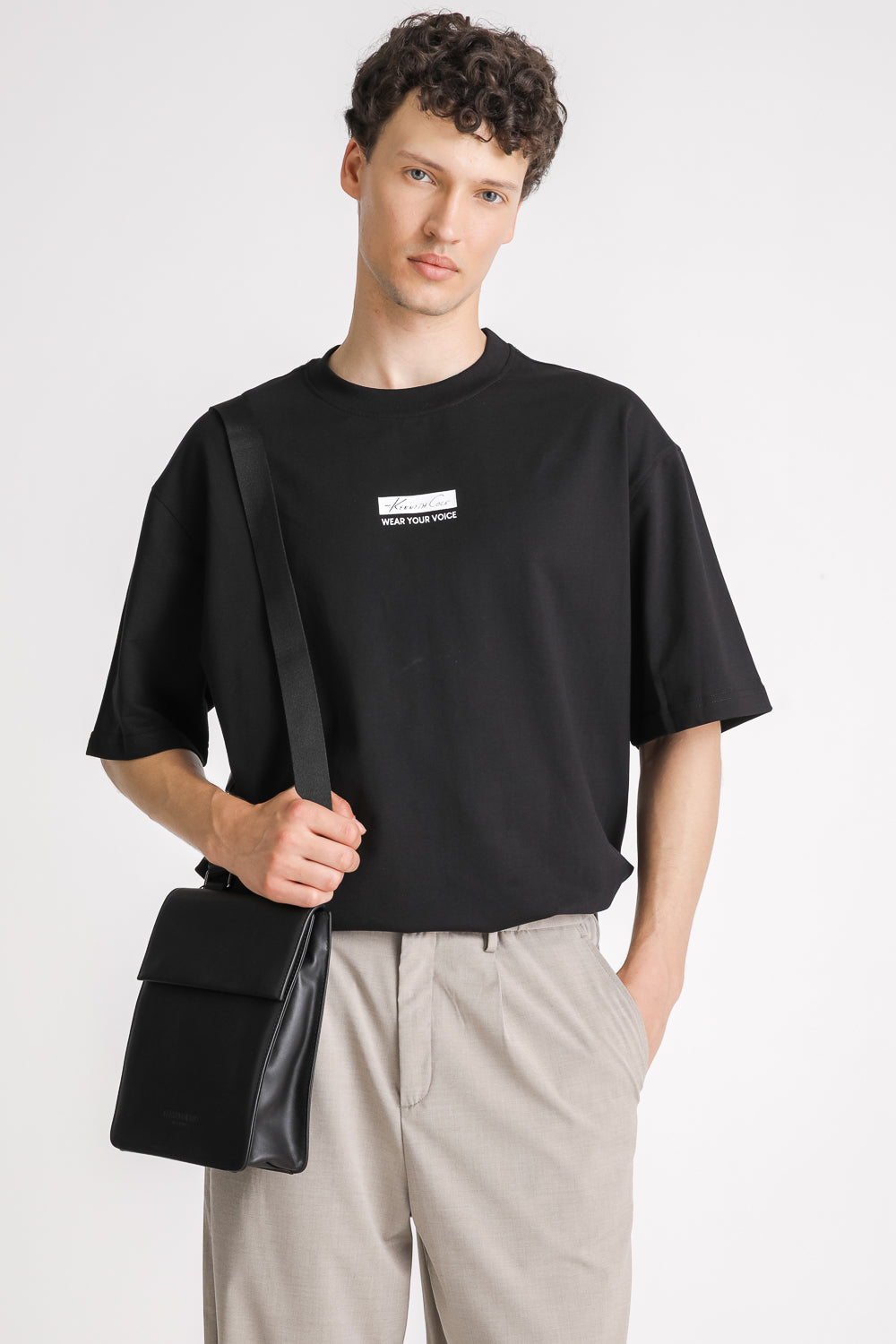 Oversized Graphic Cotton T Shirt