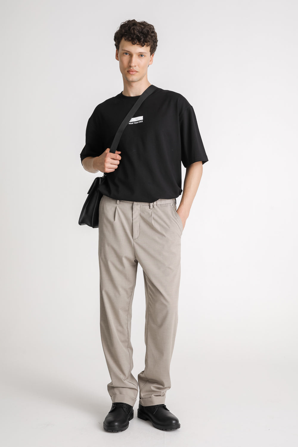 Oversized Graphic Cotton T Shirt