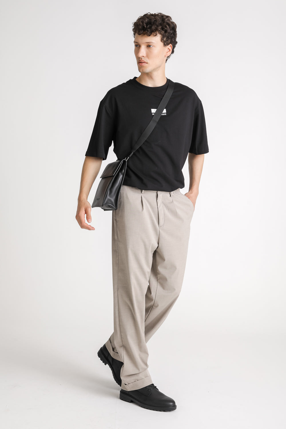 Oversized Graphic Cotton T Shirt