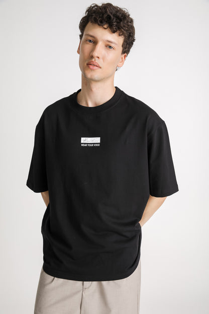 Oversized Graphic Cotton T Shirt