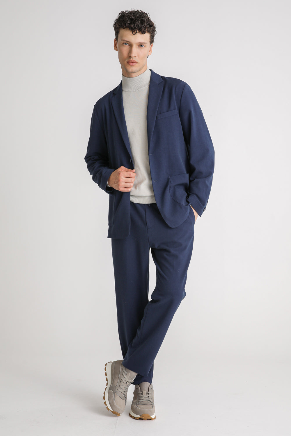 Tailored Straight Leg Trousers