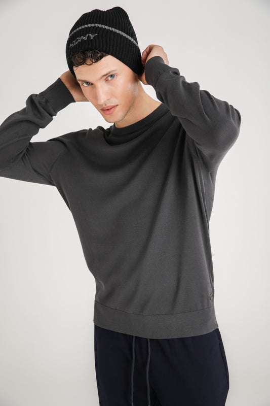 Textured Cotton Knit