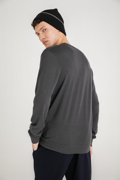 Textured Cotton Knit