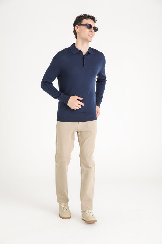 Merino Wool Polo
