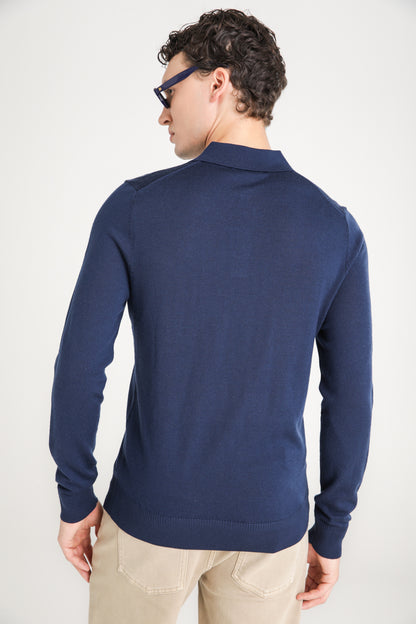 Merino Wool Polo