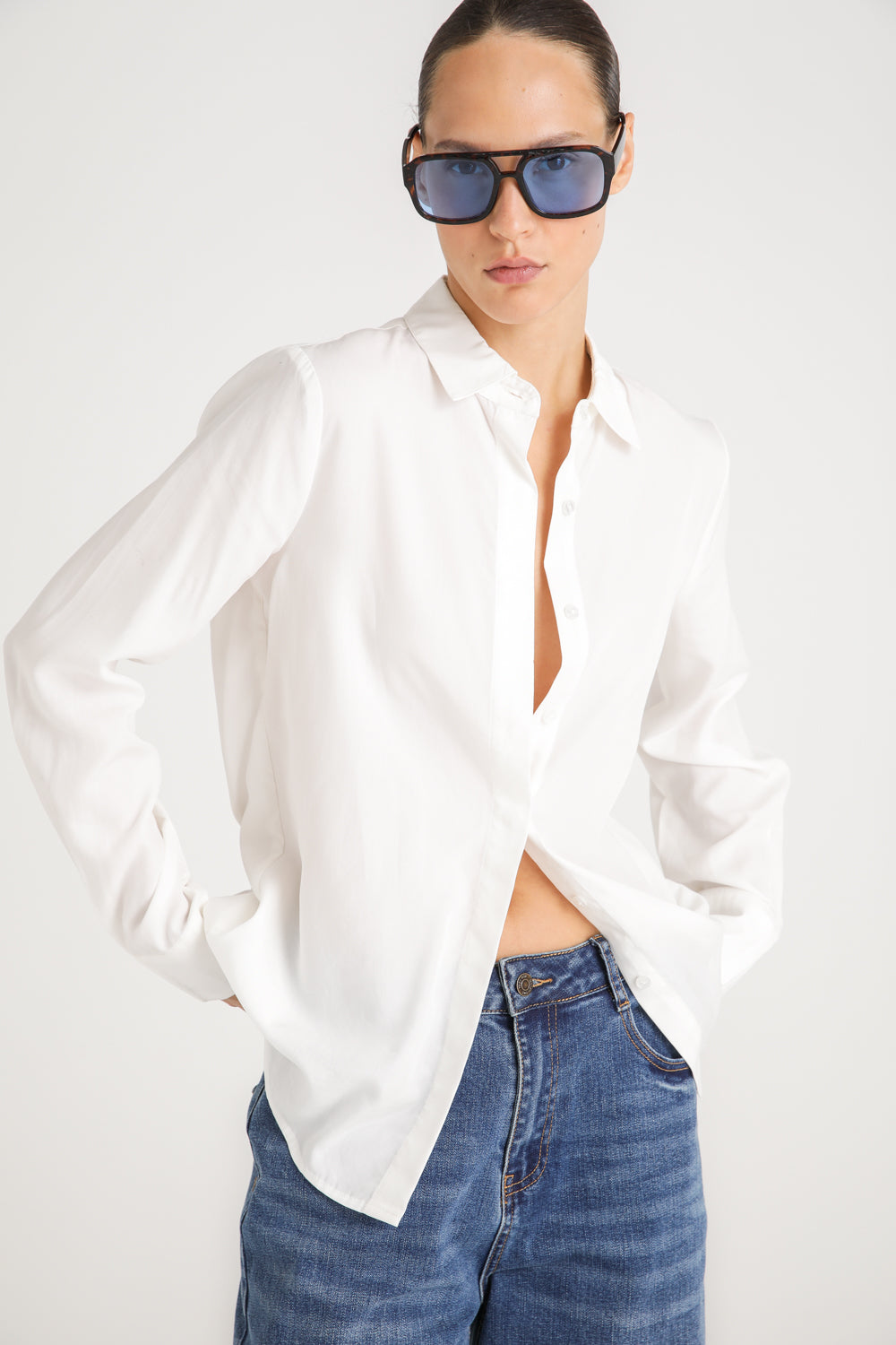 Relaxed Lyocell Shirt