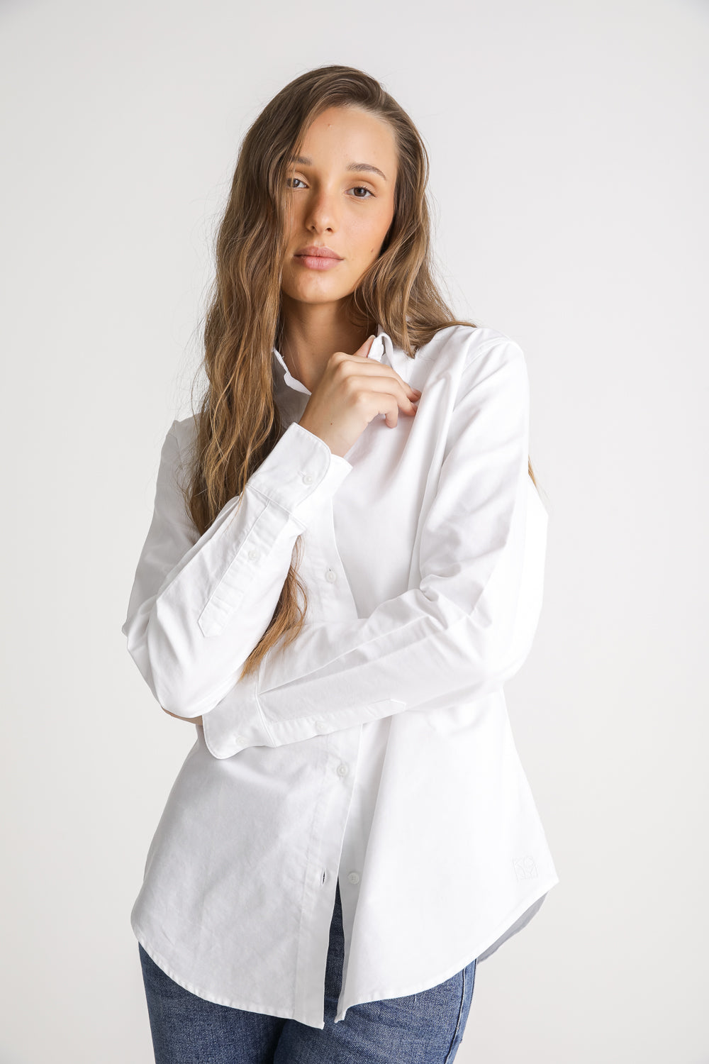 Cotton Button Up Shirt