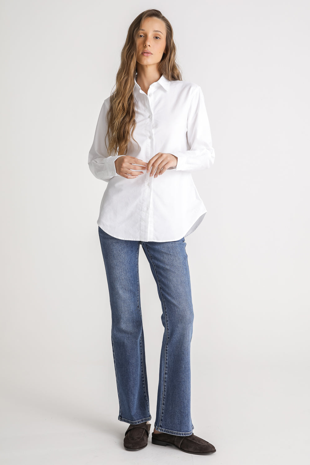 Cotton Button Up Shirt