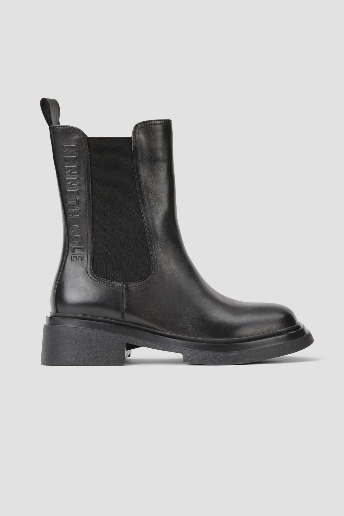 Leather Platform Boots