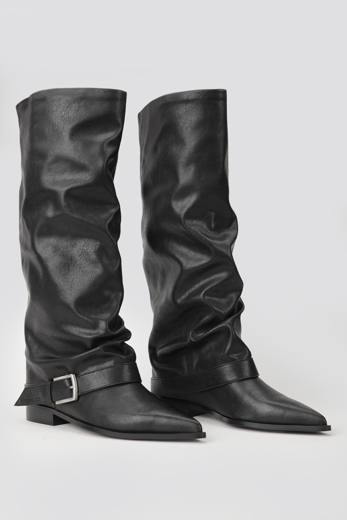 Knee High Buckle Boots