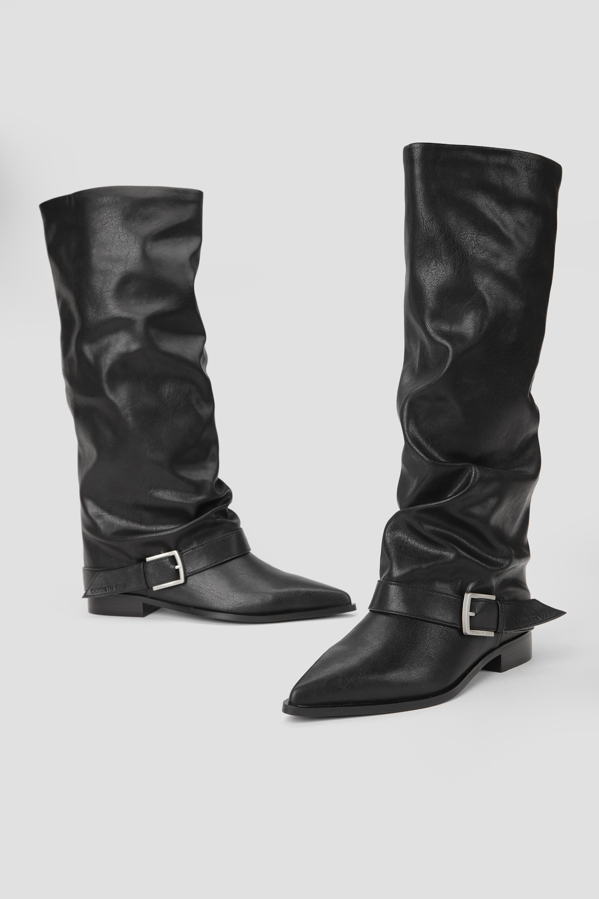 Knee High Buckle Boots