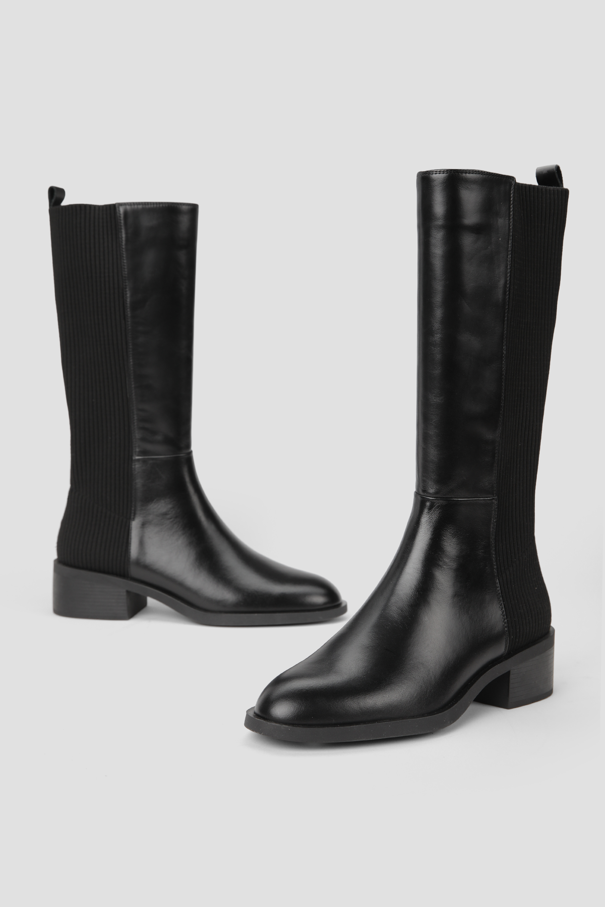 Leather High Boots