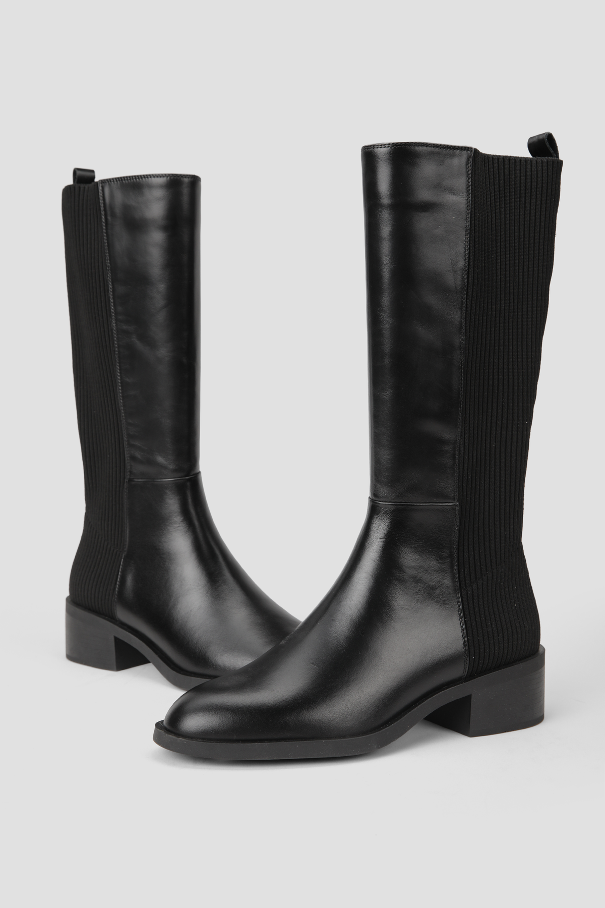 Leather High Boots
