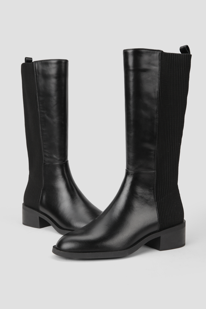 Leather High Boots