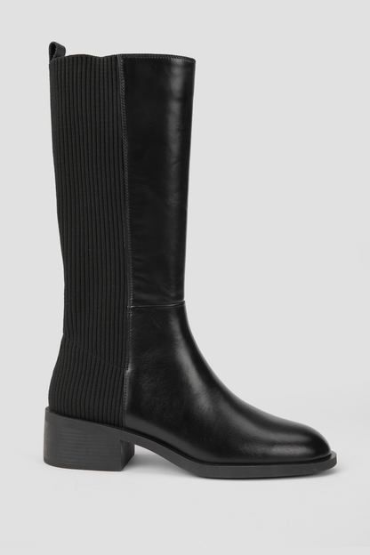 Leather High Boots