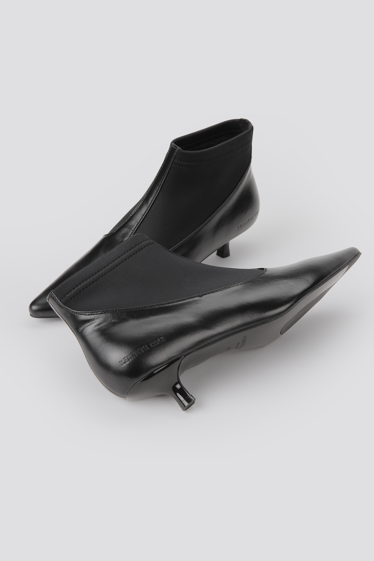 Leather Pointed Ankle Boots