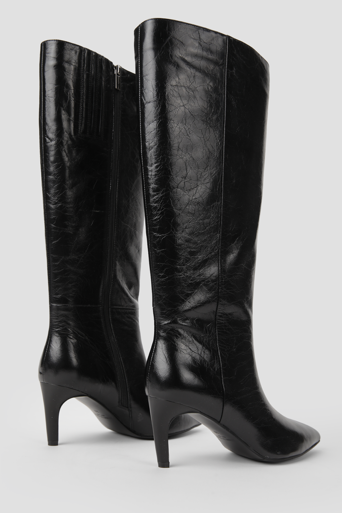 Leather Knee High Boots