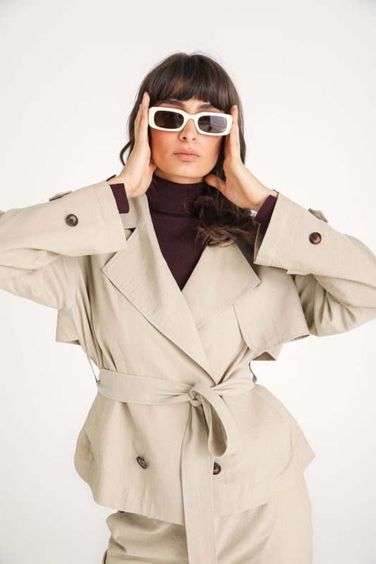 Belted Waist Jacket