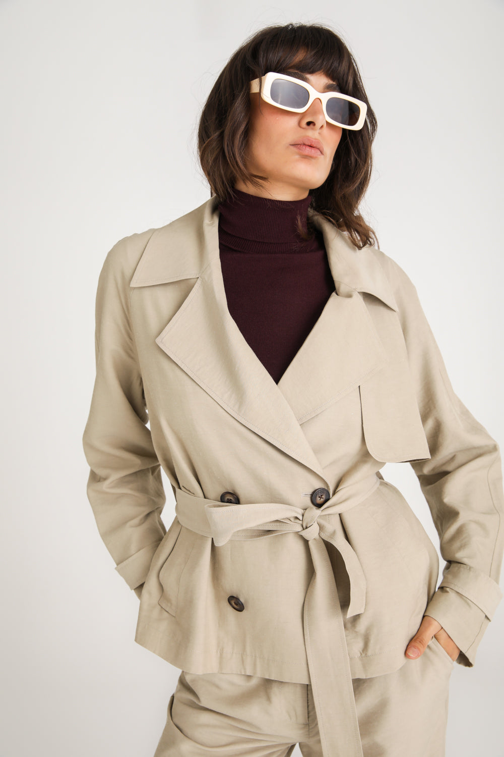 Belted Waist Jacket