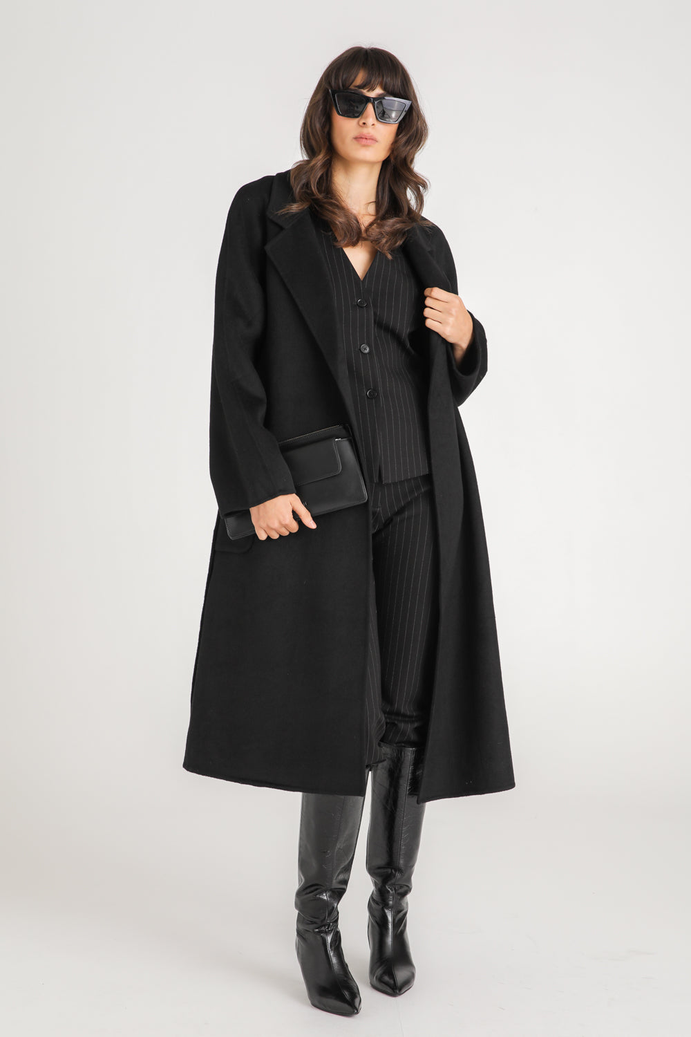 Long Belted Coat