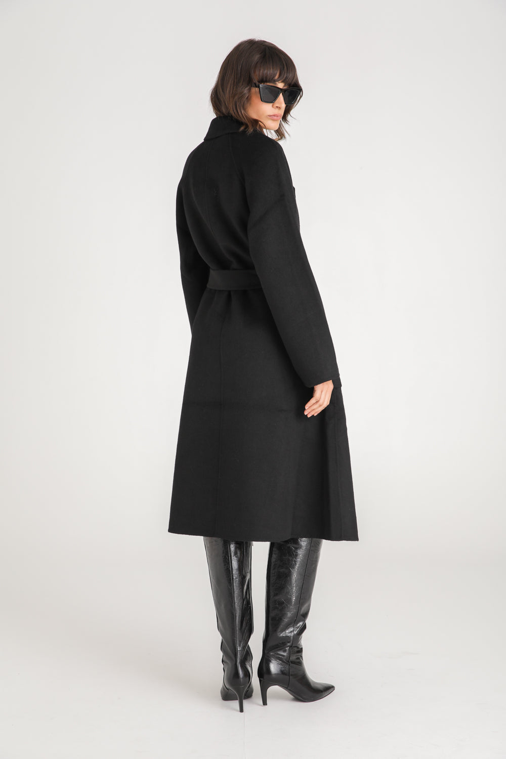 Long Belted Coat