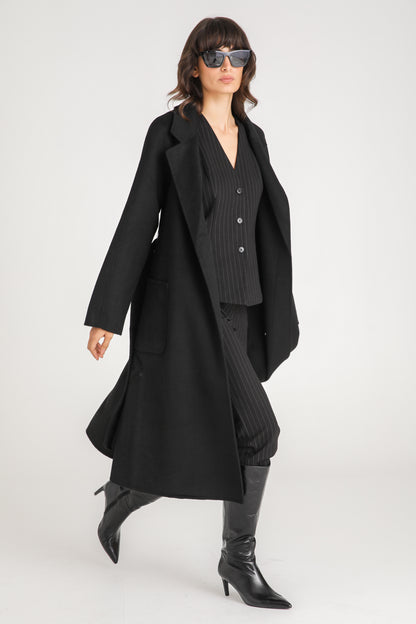 Long Belted Coat