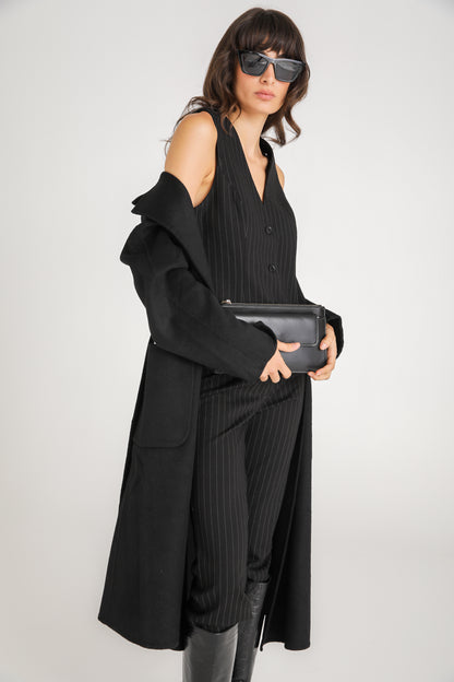 Long Belted Coat