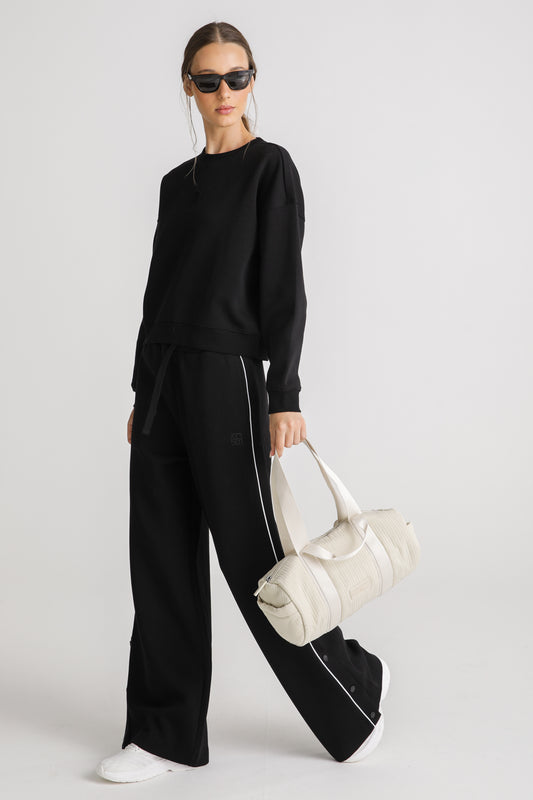 Cropped Logo Sweatshirt