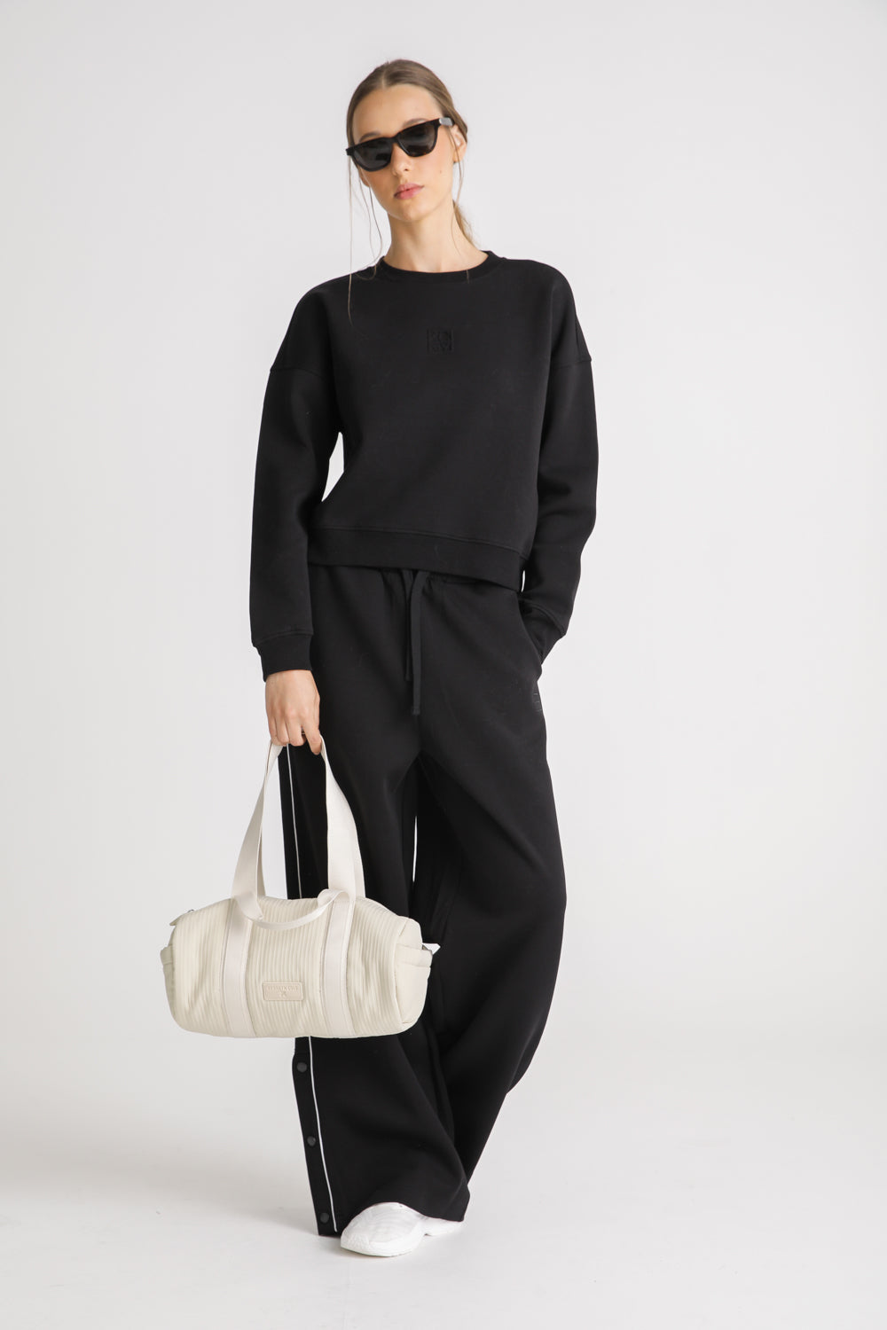 Cropped Logo Sweatshirt