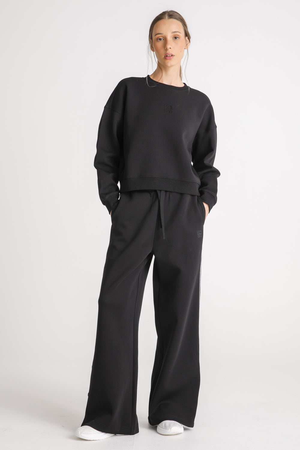 Cropped Logo Sweatshirt