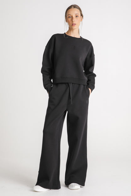 Cropped Logo Sweatshirt