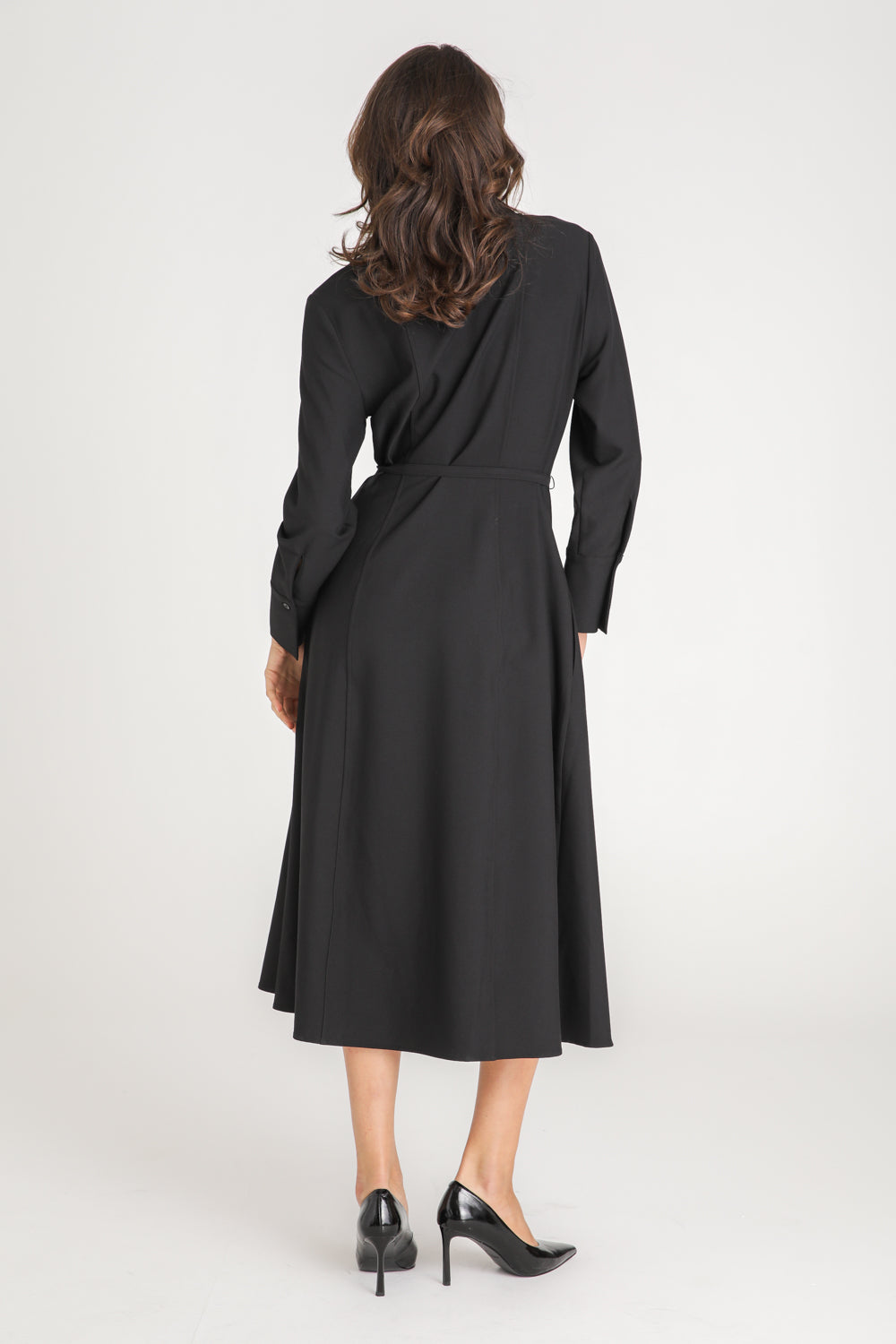 Belted Shirt Dress