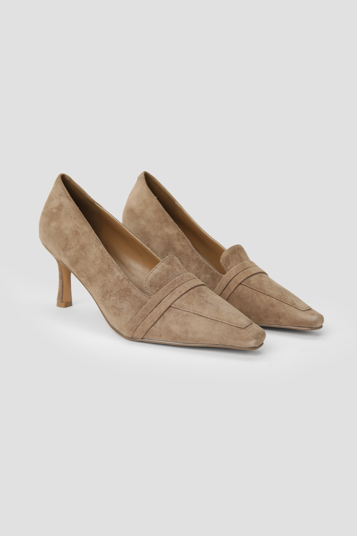 Suede Pointed Heels