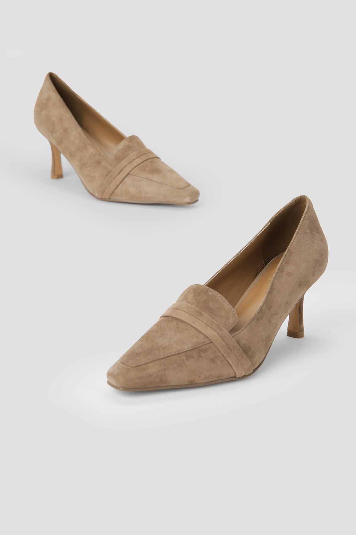 Suede Pointed Heels