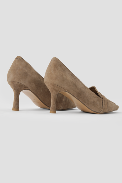 Suede Pointed Heels