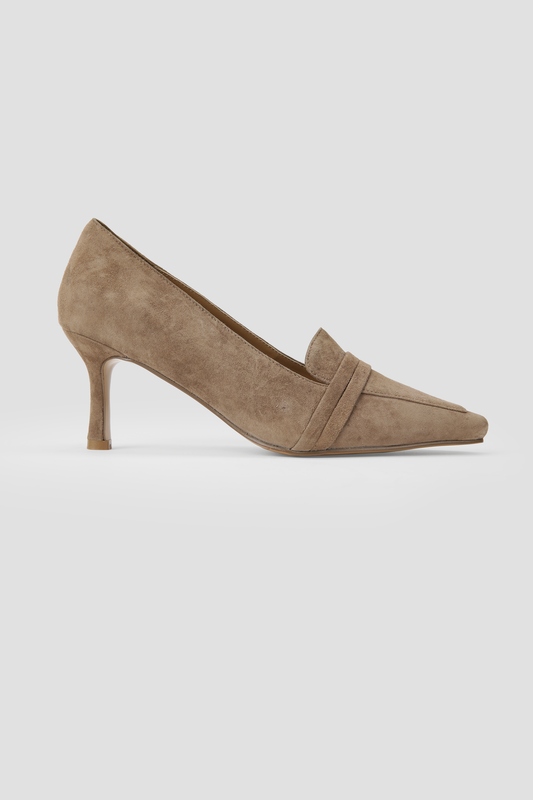 Suede Pointed Heels