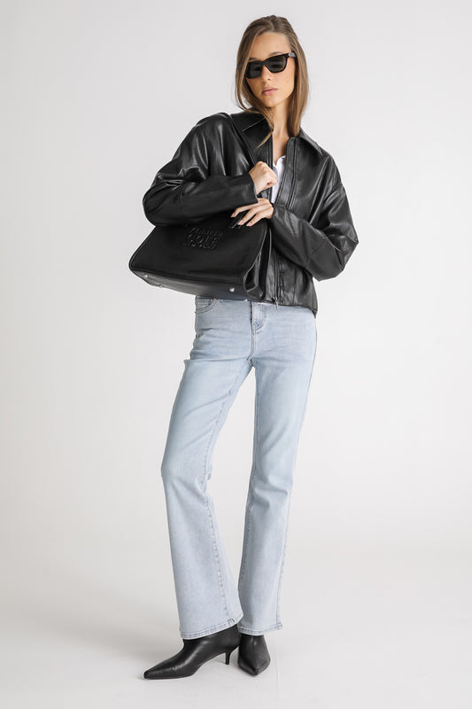 Vegan Leather Jacket